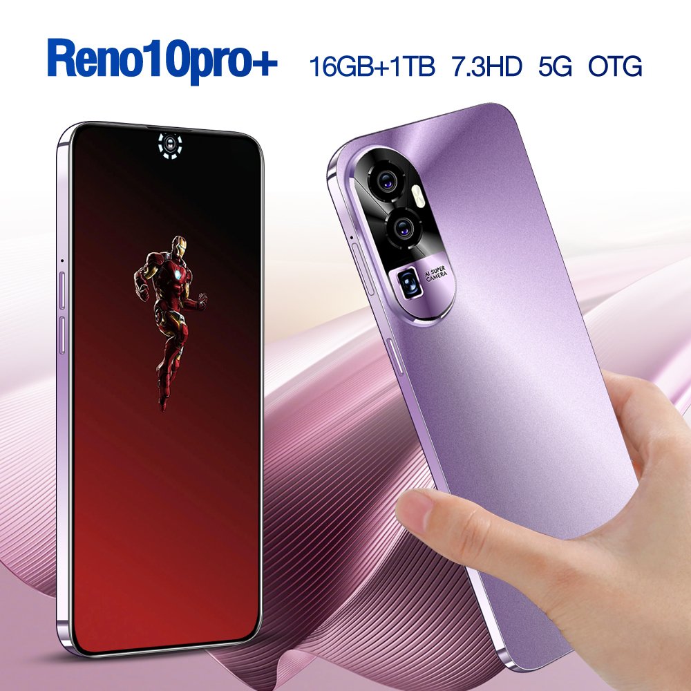 2024 Factory Directly Sell Reno 10 Pro 16GB + 1TB smartphone 5G Telefonos Movile Usados 3G & 4G cellphone
